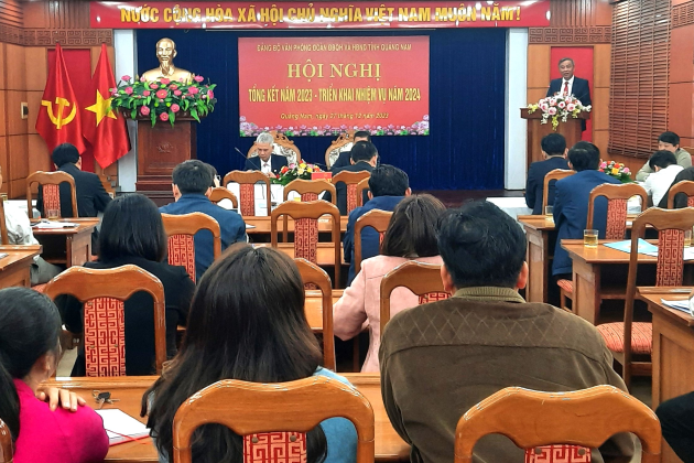 Đảng bộ Văn phòng Đoàn ĐBQH và HĐND tỉnh tổ chức hội nghị tổng kết công tác xây dựng Đảng năm 2023