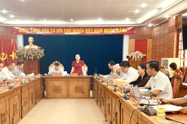 Ban Văn hóa - Xã hội HĐND tỉnh họp thông qua dự thảo các báo cáo thẩm tra trình kỳ họp thứ 22